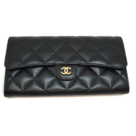 chanel 財布 二 つ折り|ロング ウォレット .